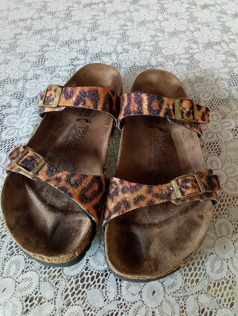 Birkenstock Leopard 2 Strap Sandal, Size 41 ( 10)